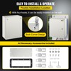VEVOR NEMA Steel Enclosure, 20 x 16 x 8'' NEMA