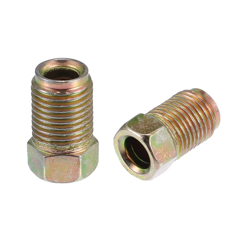 X AUTOHAUX 50pcs Motorcycle Brake Line Tube Fittings M10 PP54