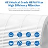 XBWW 1 Pack KJ510B True HEPA Replacement Filter Compatible with