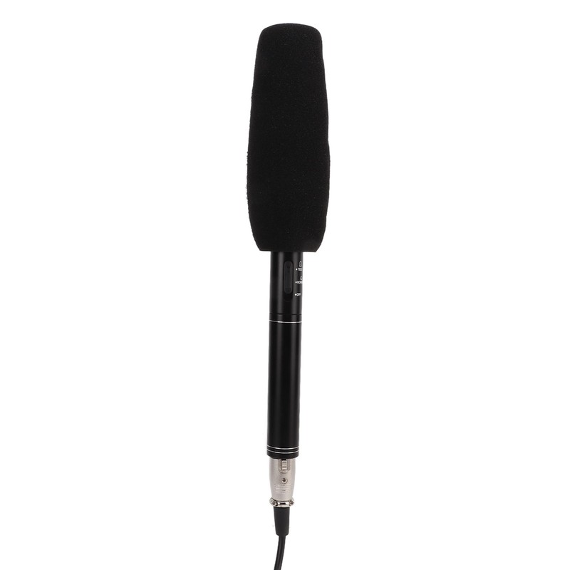 Interview Microphone Camera Condenser Mic High Sensitivity for Meeting Recording