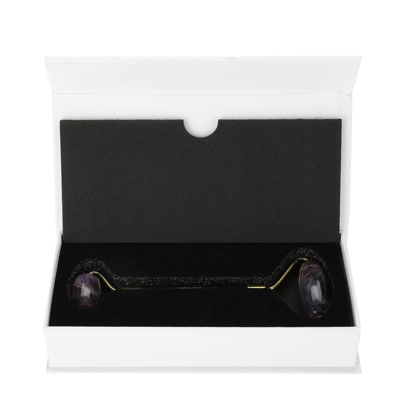 Natural Jade Roller Massage Amethyst Facial Massage Anti Wrinkle Anti