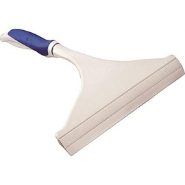 Rocky Mountain Goods Window Squeegee with Handle - Streak Free Professional High grade rubber squeegee edge - Ergonomic non slip handle - Lightweight