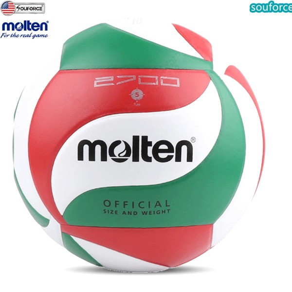 Molten V5M2700 Volleyball Size 5, Soft Touch, Indoor/Outdoor PU Microfiber
