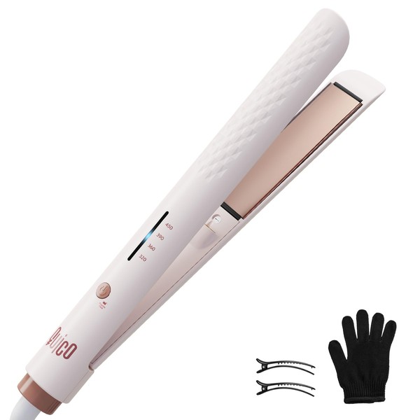 Quico Hair Straightener, Professional Negative Ion Flat Iron Hair Straightener,