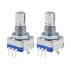 sourcing map 360 Degree Rotary Encoder, Code Switch, Potentiometer, EC11,