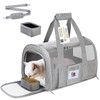 SECLATO Cat Carrier, Dog Carrier, Pet Carrier Airline Approved for