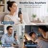 Portable Mesh Nebulizer-Style Mist Device with LED Display – Quiet