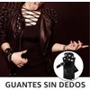 Guantes Punk de Medio Dedo con Remaches – Healeved Y260O03V06YI2