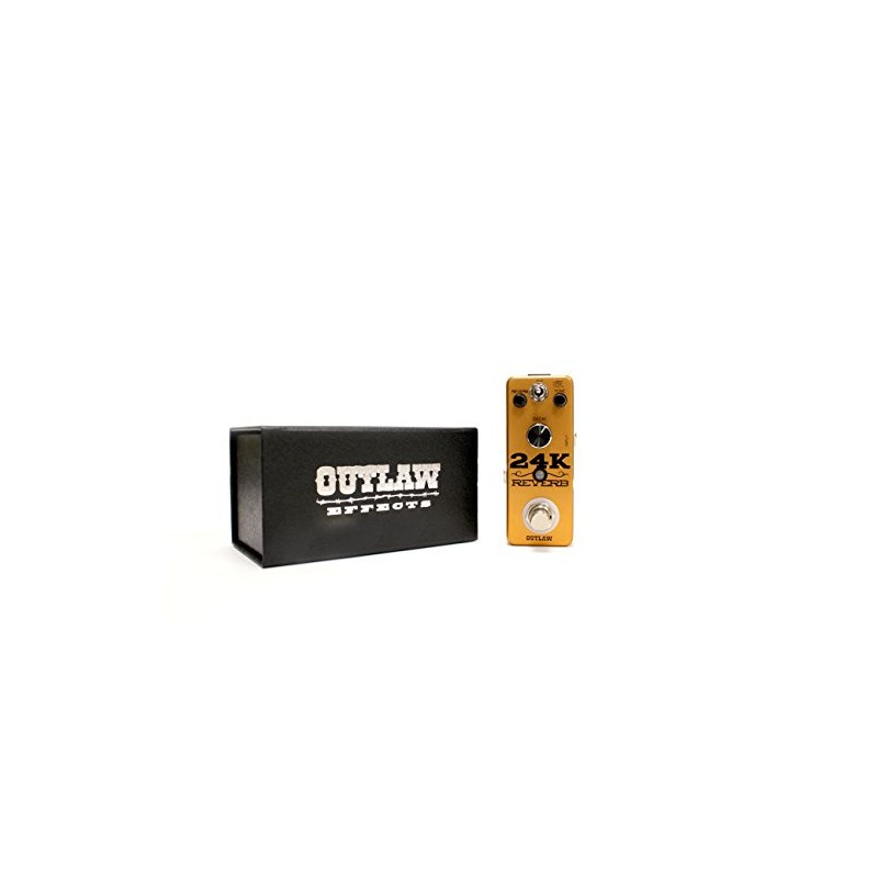 Outlaw Effects 24K Reverb Guitar Effect Pedal