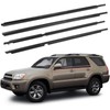 ItranMc Window Molding Trim Seal for 2003-2009 Toyota 4Runner,Black Outer