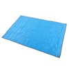 Picnic Blanket Blue Portable Foldable Outdoor Waterproof Sand Resistant Beach