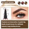 Magic Eyebrow Pencil, Waterproof 3D Eyebrow Pencil, 3D Microblading Eyebrow