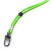 trage.band® Long Adjustable Lanyard Neck Strap with Carabiner Hook Neon
