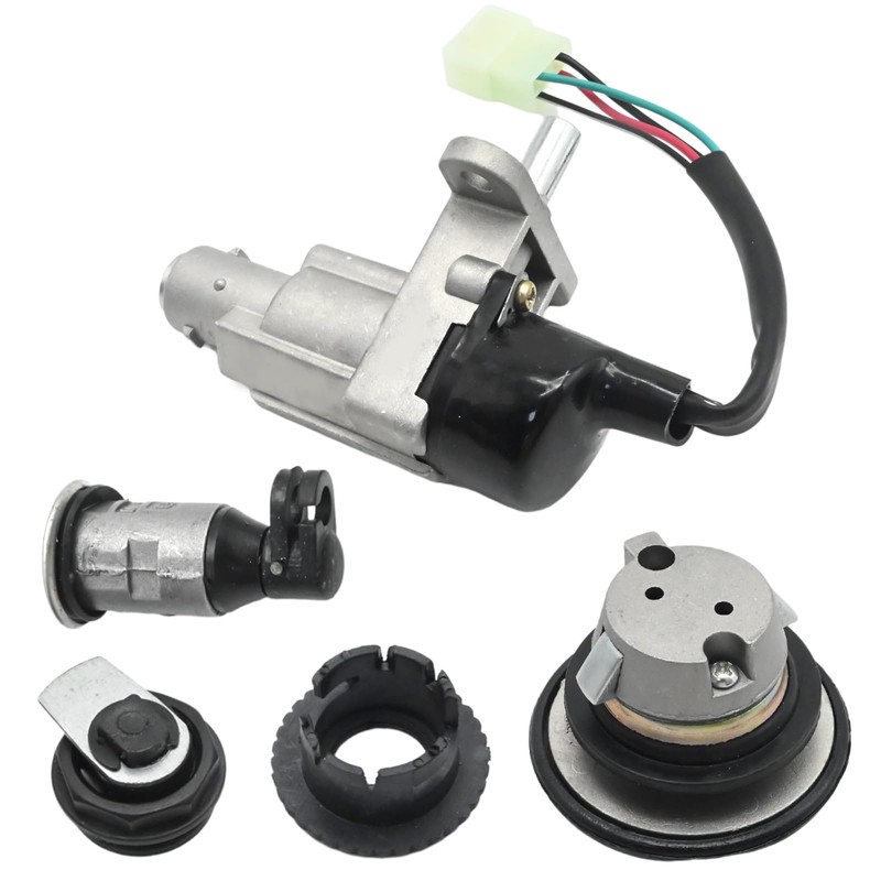 Newnessai Ignition Switch Lock Cylinder with Key Kit, Ignition Starter