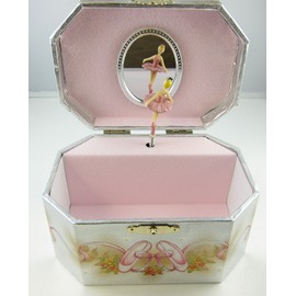GTP Ballerina Jewelry Music Box-Wooden Material (Wood)