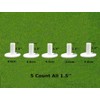 FINGER TEN Golf Rubber Tees for Driving Range Mats Value