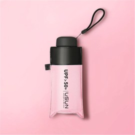 OAICIA Umbrella, Stormproof, Small Pocket Umbrella, Windproof, UV Protection, Ultralight Umbrella, Foldable, Robust Mini Umbrella for Men, Children, Women, pink