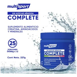 Multisport Creatina Monohidratada Rendimiento Deportivo 300g Fresa - Kiwi                                                                             