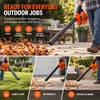 Gas Leaf Blower for Lawn & Garden – 25.4cc 2-Stroke