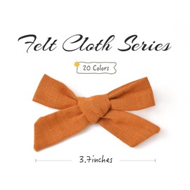 Prohouse 40 PCS Baby Girl Hair Clips, Alligator Hair Bows for Toddlers & Kids, Baby Hair Accessories