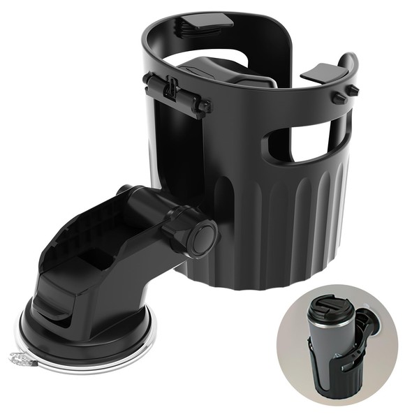 KEMIMOTO Cup Holder, Reusable Drink Cup Holder with Tongue Depressor,