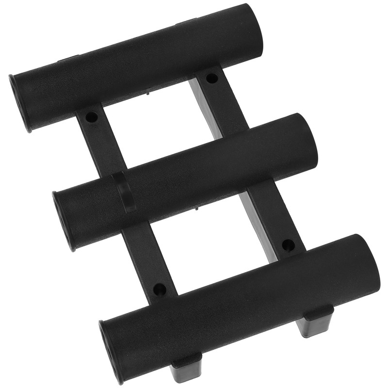 Rod Storage Holder Wall Side Mounted 3 Tube Fishing Pole