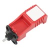 Lock Circuit Breaker Lockout Alloy Serrated Nylon Padlock 25mm Lockhole