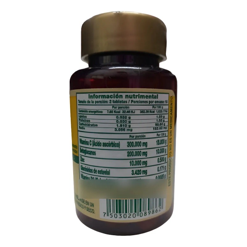 C-vym Frasco Tabletas Masticables 30 Unidades