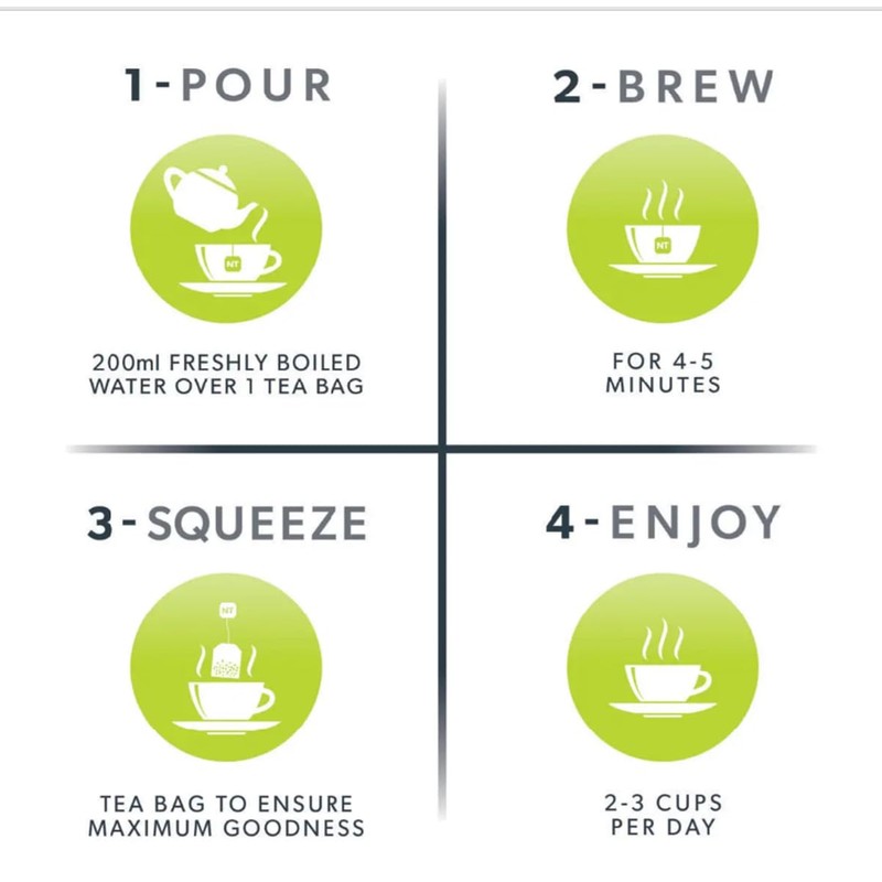 80 Lung Support Tea Bags Herbal Tea 100% Natural with
