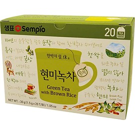 Sempio Green Tea with Brown Rice (1.5g x 20 T/B) 30g