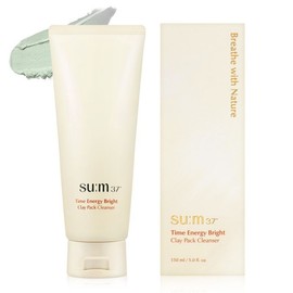 Breath 37 [Sum37 Degrees] Time Energy Bright Clay Pack Cleanser 150ml / [숨37도] 타임에너지 브라이트 클레이 팩 클렌저 150ml