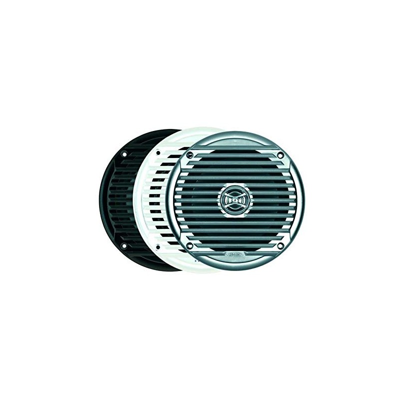 Jensen MS6007WR 6.5" Coaxial Waterproof White Speaker, 60 Watts Max