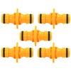 Hozelock 5 x Double Coupling Coupling for Hose Extension 1/2