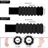 Silicone Wrist and Ankle Weights, Adjustable Wearable Weights for Walking,