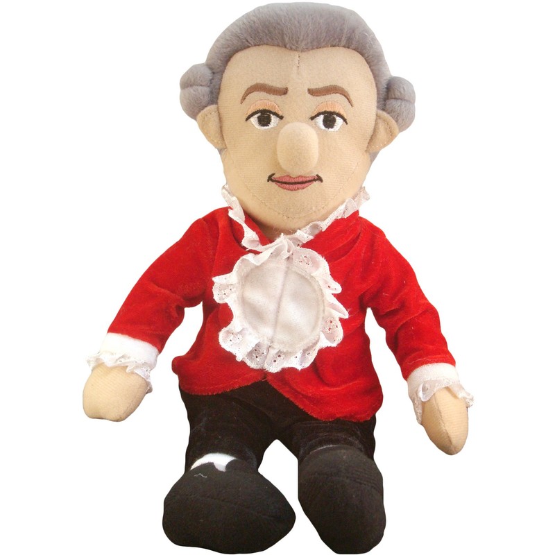 Wolfgang Amadeus Mozart - Little Thinker - Plush Doll
