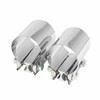 TMKOOL Universal 2 inch Butt Joint Exhaust Band Clamp Muffler