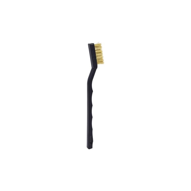 KS Tools 201.2316 170mm Sparkplug Wire Brush Brass