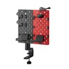 SUPERLIT Desk Pegboard | Desk Accessories Gaming Headset Stand, Under