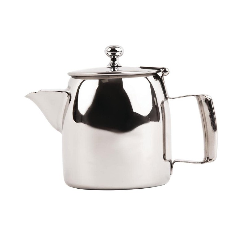 Olympia Cosmos Tea Pot Stainless Steel 12Oz Infuser Innovative -