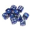 Yiotfandoll 10PCS Polyhedral Dice D6 Dice 16mm Acrylic Dice Game