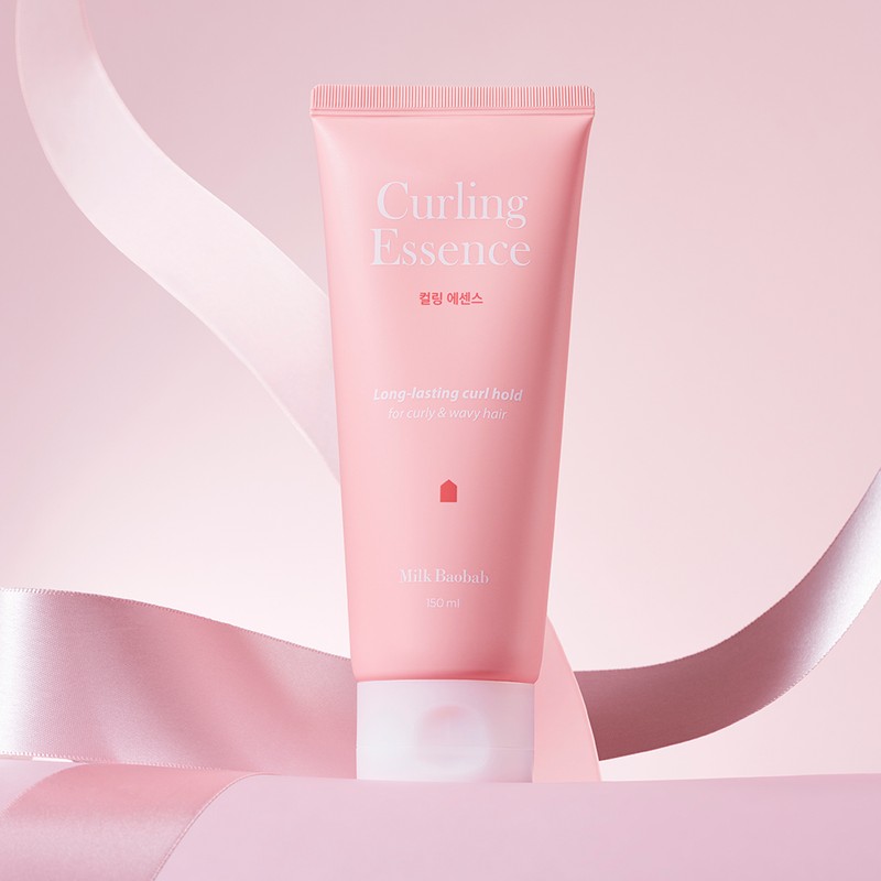 Milk Baobab Curling Essence 150ml Creates tangled curls / 밀크바오밥