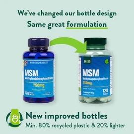 Holland & Barrett MSM 750mg 120 Tablets