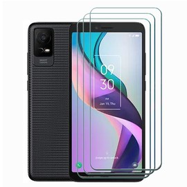 Tuxiwei (3 Pack) TCL ION V T607DL Tempered Glass Screen Protector, TCL ION X Screen Protector, HD Clear 9H Hardness Anti-Scratch No Bubble Screen Protector for TCL ION V/TCL ION X T607DL 2023 6.0"