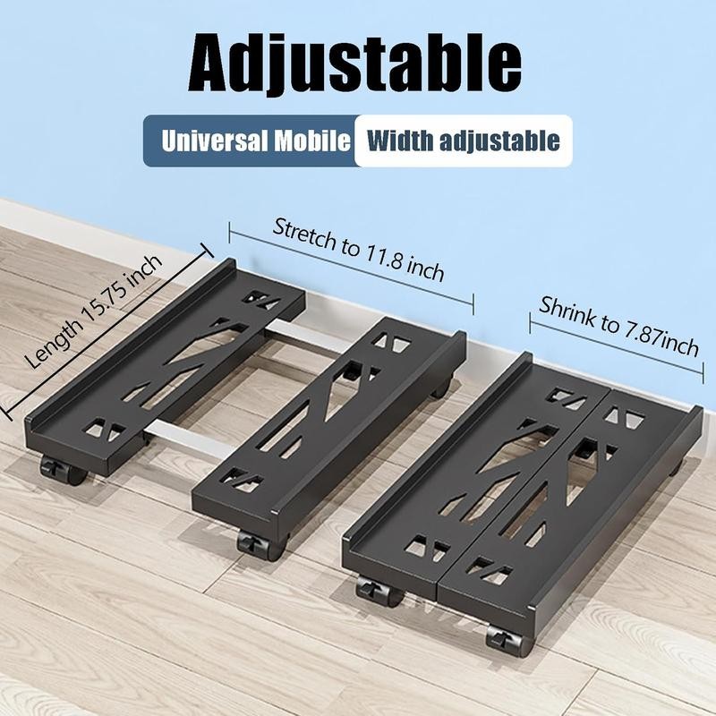 Adjustable Computer Tower Stand, PC Stand Mobile CPU Stand with