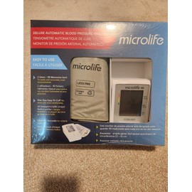 Microlife Deluxe Automatic Blood Pressure Monitor Model BP3GX1 Factory Sealed