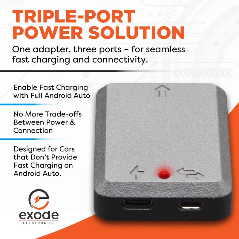 Exode USB Fast Charge Adapter