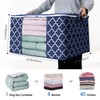 WISELIFE Storage Bags, Large Blanket Clothes Organization and Storage Containers