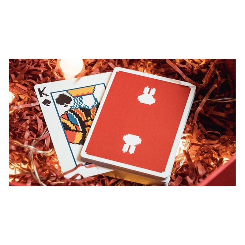 Generic Surprise Deck V5 (Red) Playing Cards by Bacon Magic