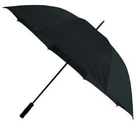 Rainbrella Golf Umbrella, Black, 60"