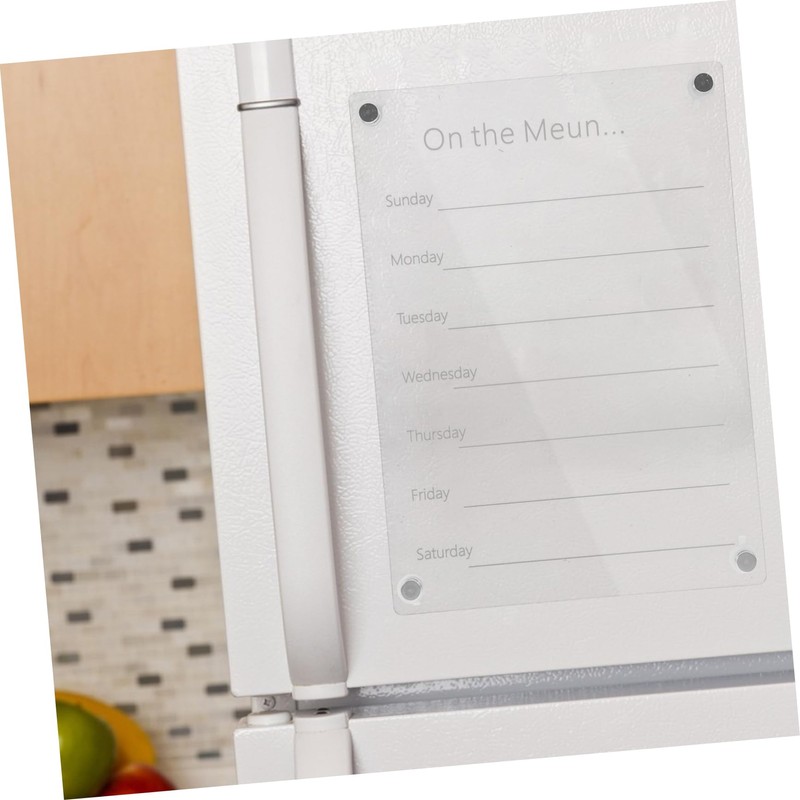 Operitacx Rewritable Message Board Dry Erase Boards For Fridge Weekly